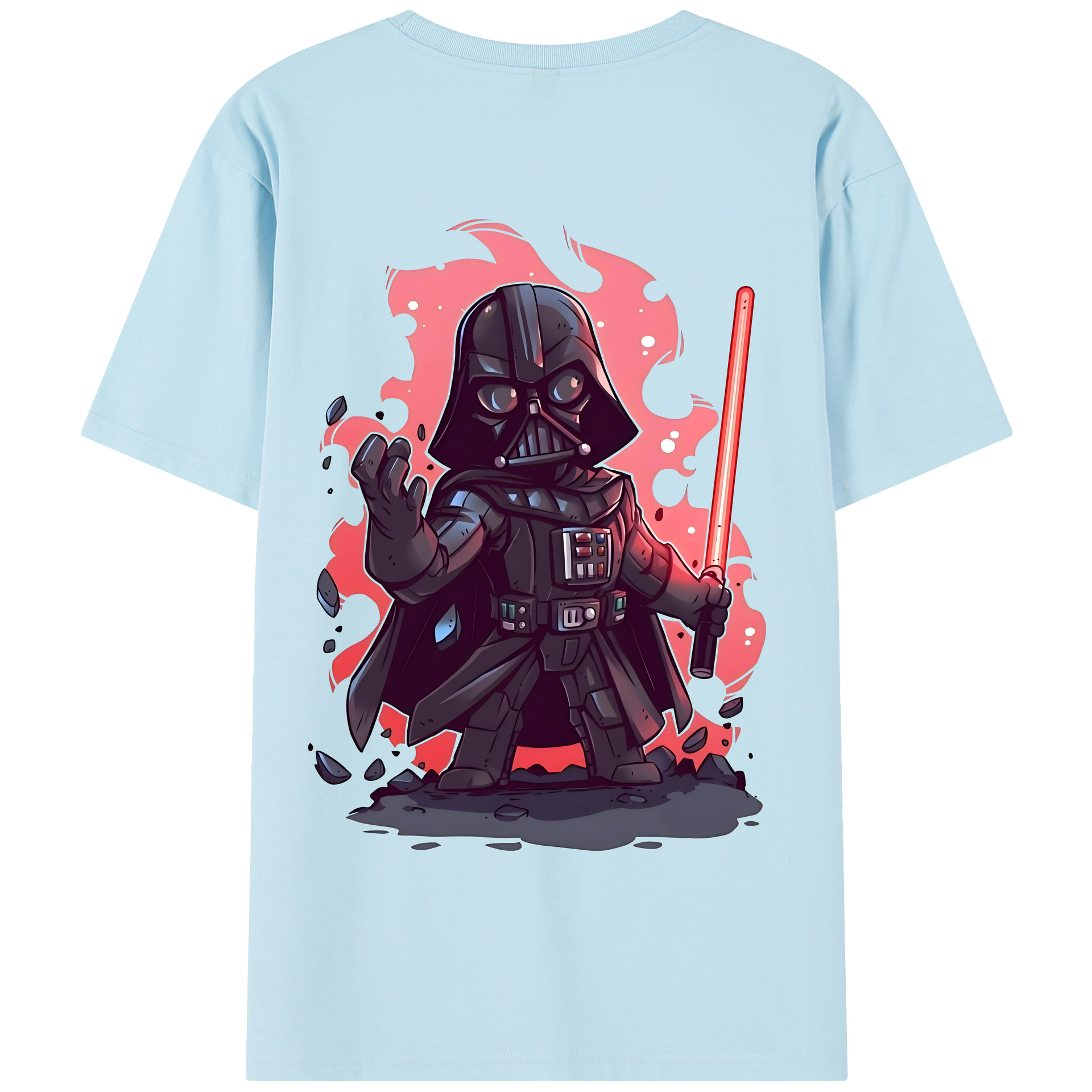 （画像用） スター・ウォーズ Star Wars 綿100％半袖Tシャツ（背面プリント）